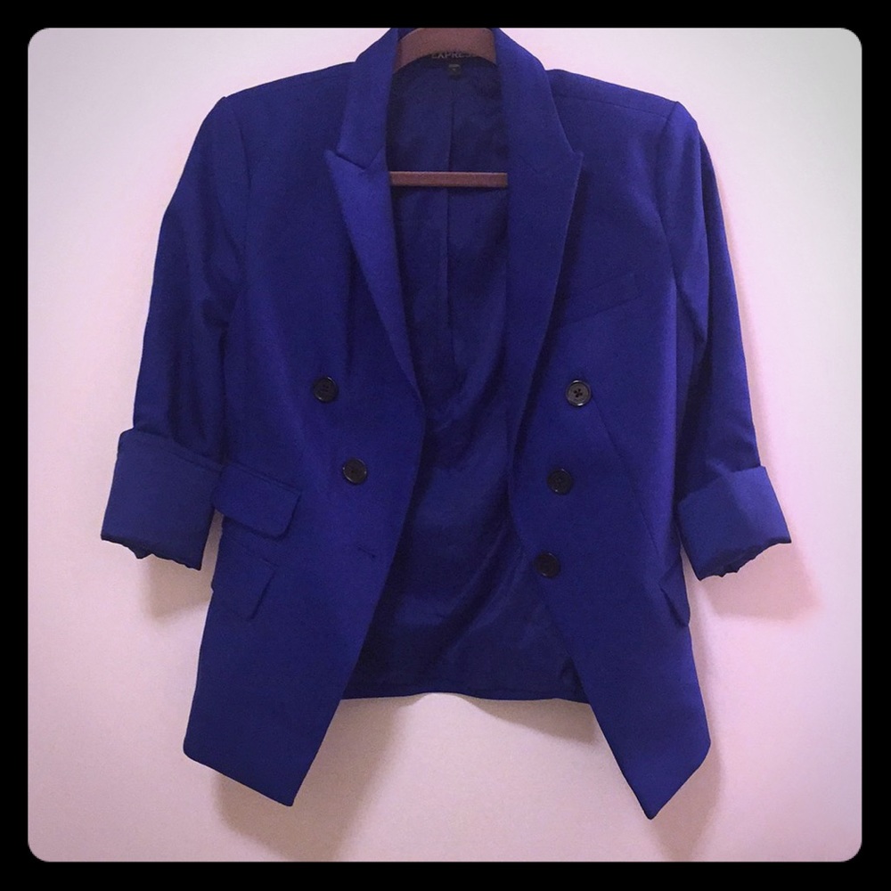Blue blazer